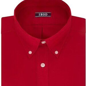 IZOD Men's Button Down Collared Shirt